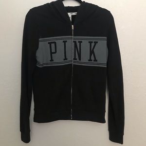 Victoria’s Secret pink full zip hoodie